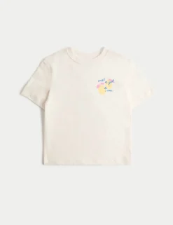 Pure Cotton Lemon T-Shirt (2-8 Yrs)