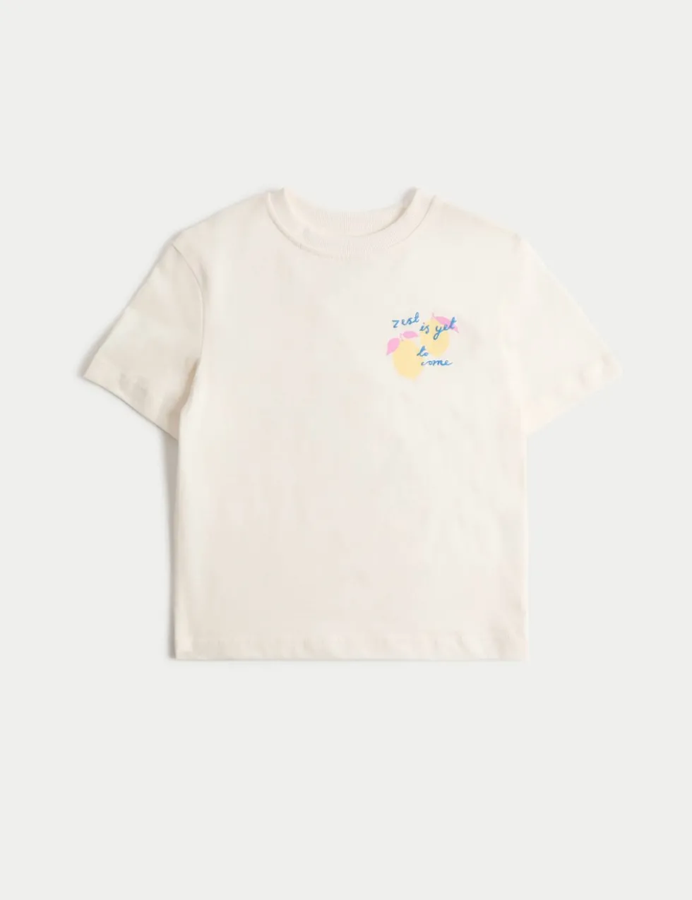 Pure Cotton Lemon T-Shirt (2-8 Yrs)