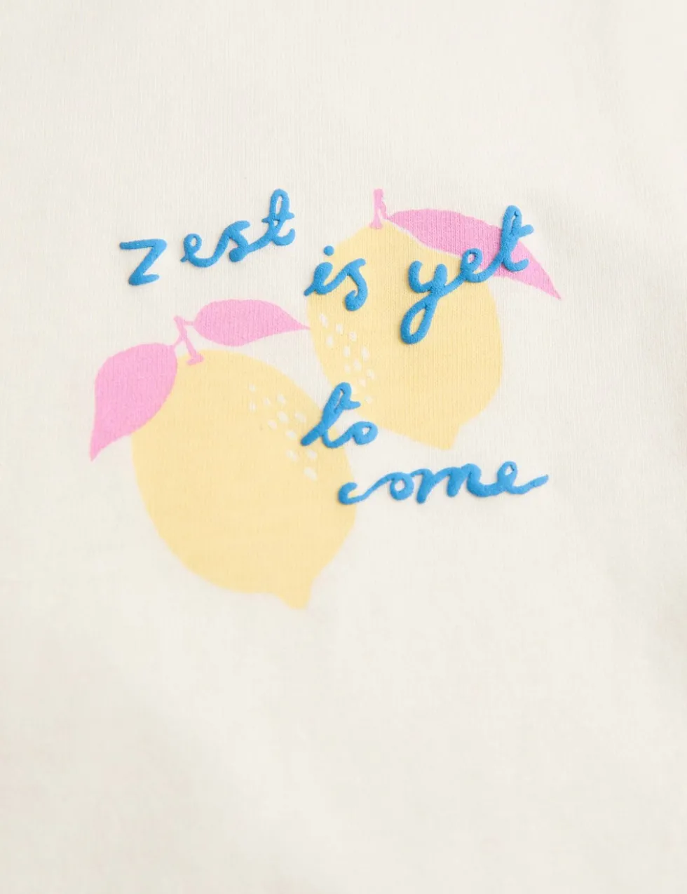 Pure Cotton Lemon T-Shirt (2-8 Yrs)