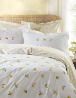 Pure Cotton Lemons Bedding Set