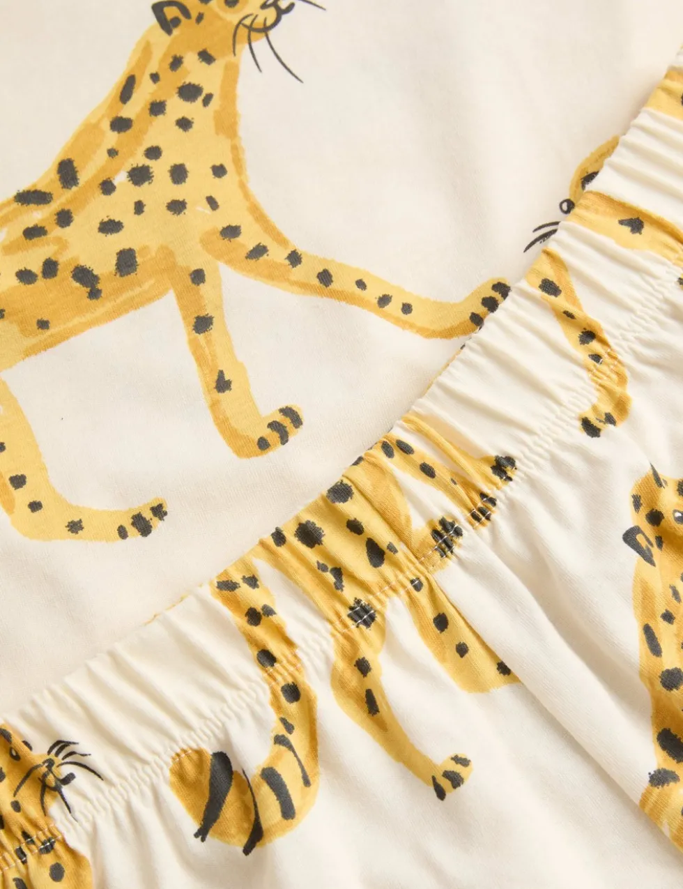 Pure Cotton Leopard Pyjamas (1-16 Yrs)