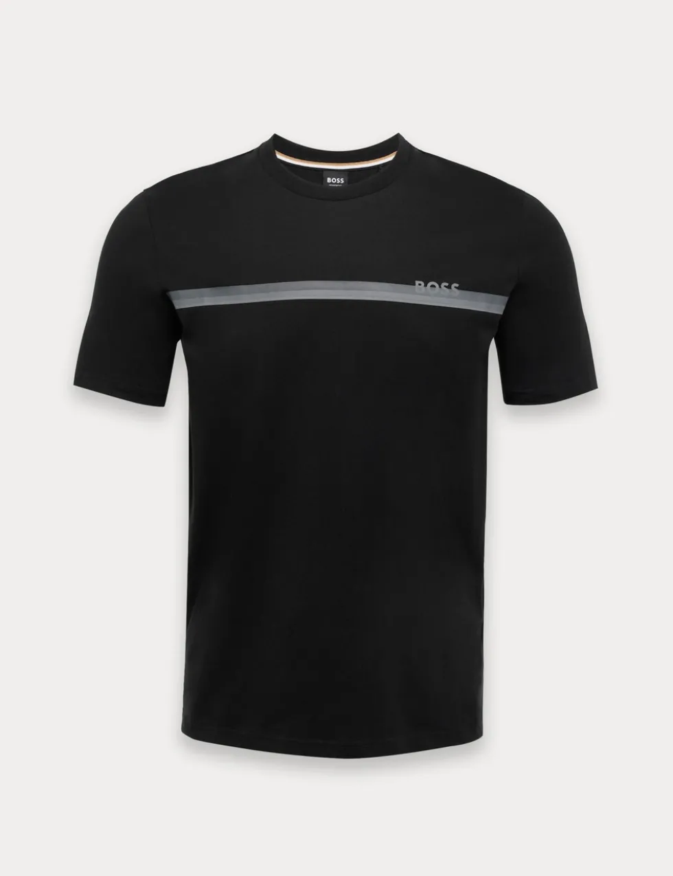 Pure Cotton Logo Crew Neck T-Shirt