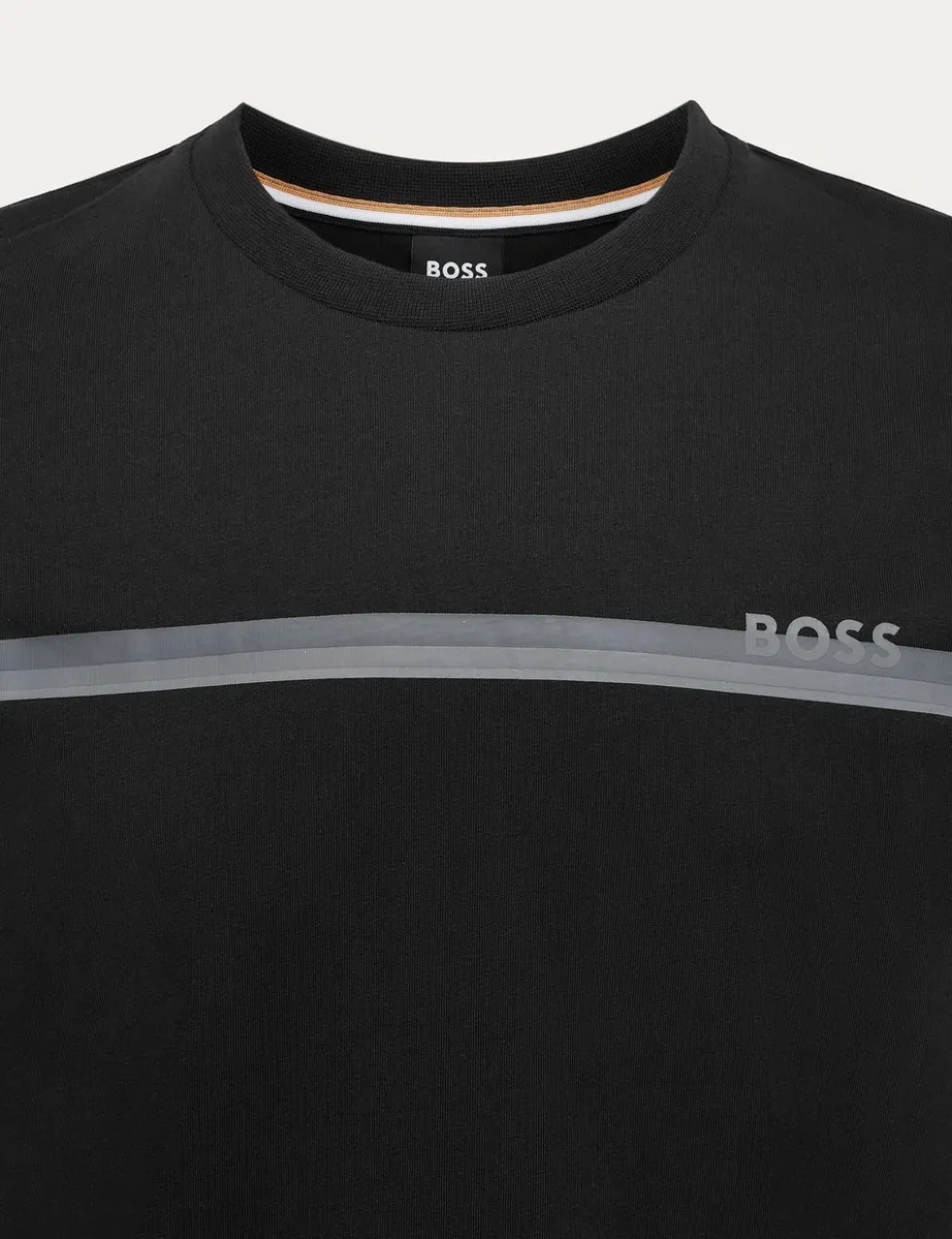 Pure Cotton Logo Crew Neck T-Shirt