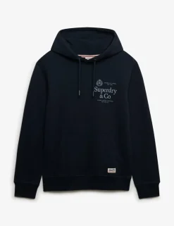 Pure Cotton Logo Drawstring Hoodie