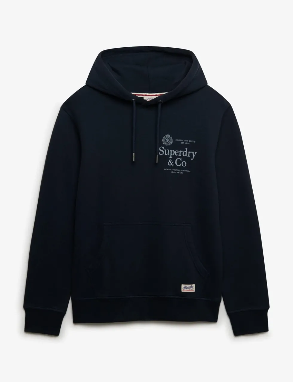 Pure Cotton Logo Drawstring Hoodie