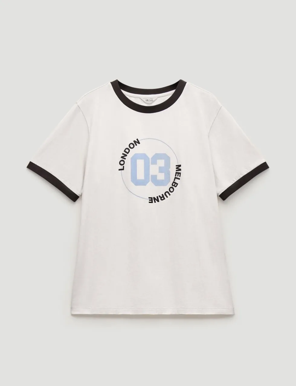 Pure Cotton London to Melbourne Graphic T-Shirt