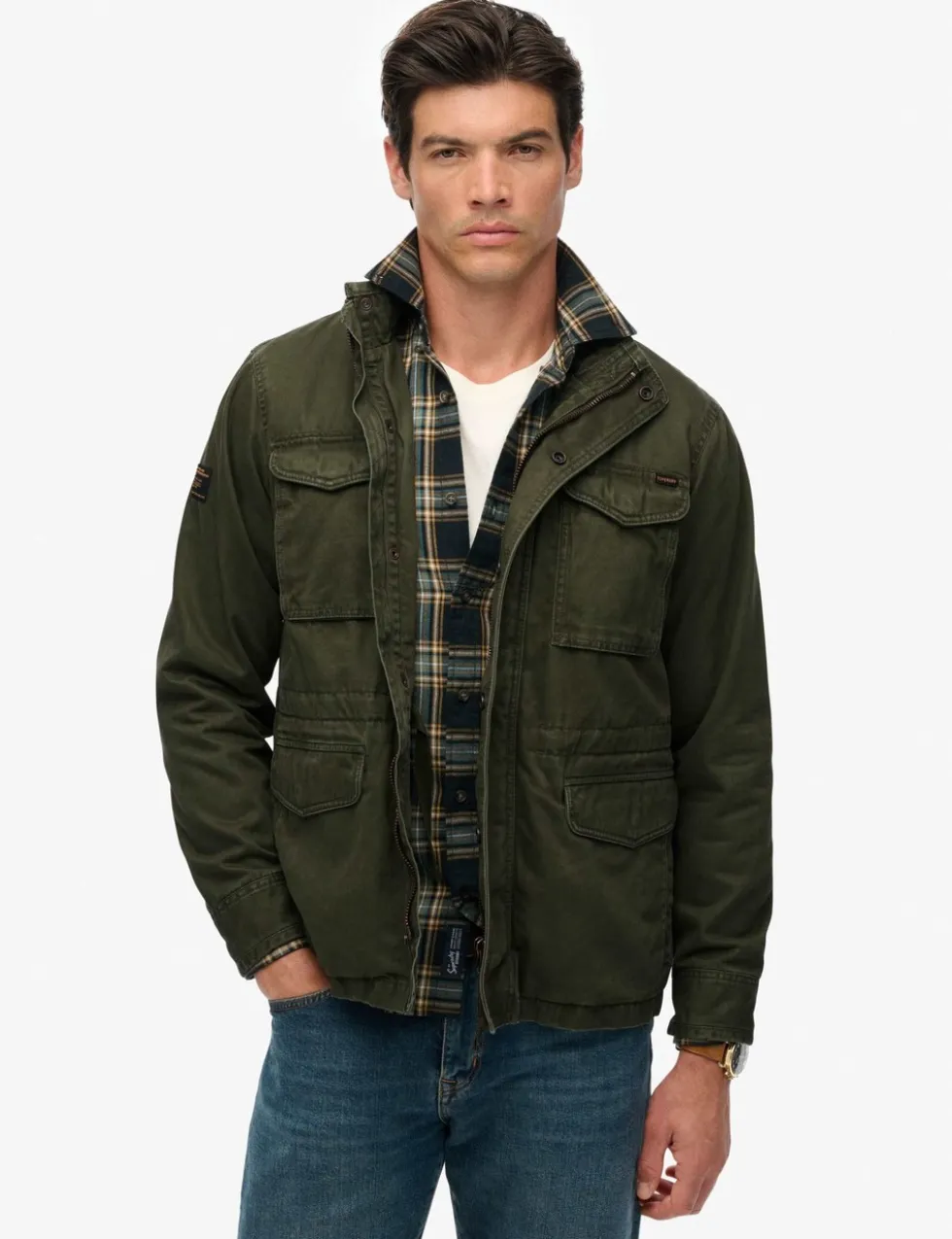 Pure Cotton M65 Military Utility Jacket