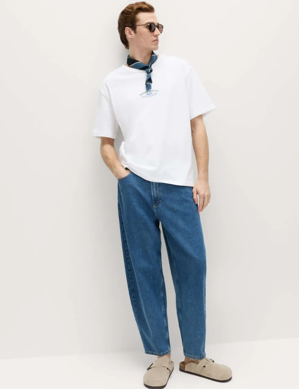 Pure Cotton Marbella Villas Graphic T-Shirt