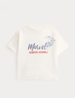 Pure Cotton Marvel™ Avengers™ T-shirt (2-8 Yrs)