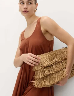 Pure Cotton Maxi Volume Beach Dress