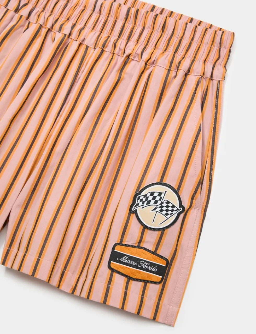 Pure Cotton McLaren Striped Shorts (6-16 Yrs)