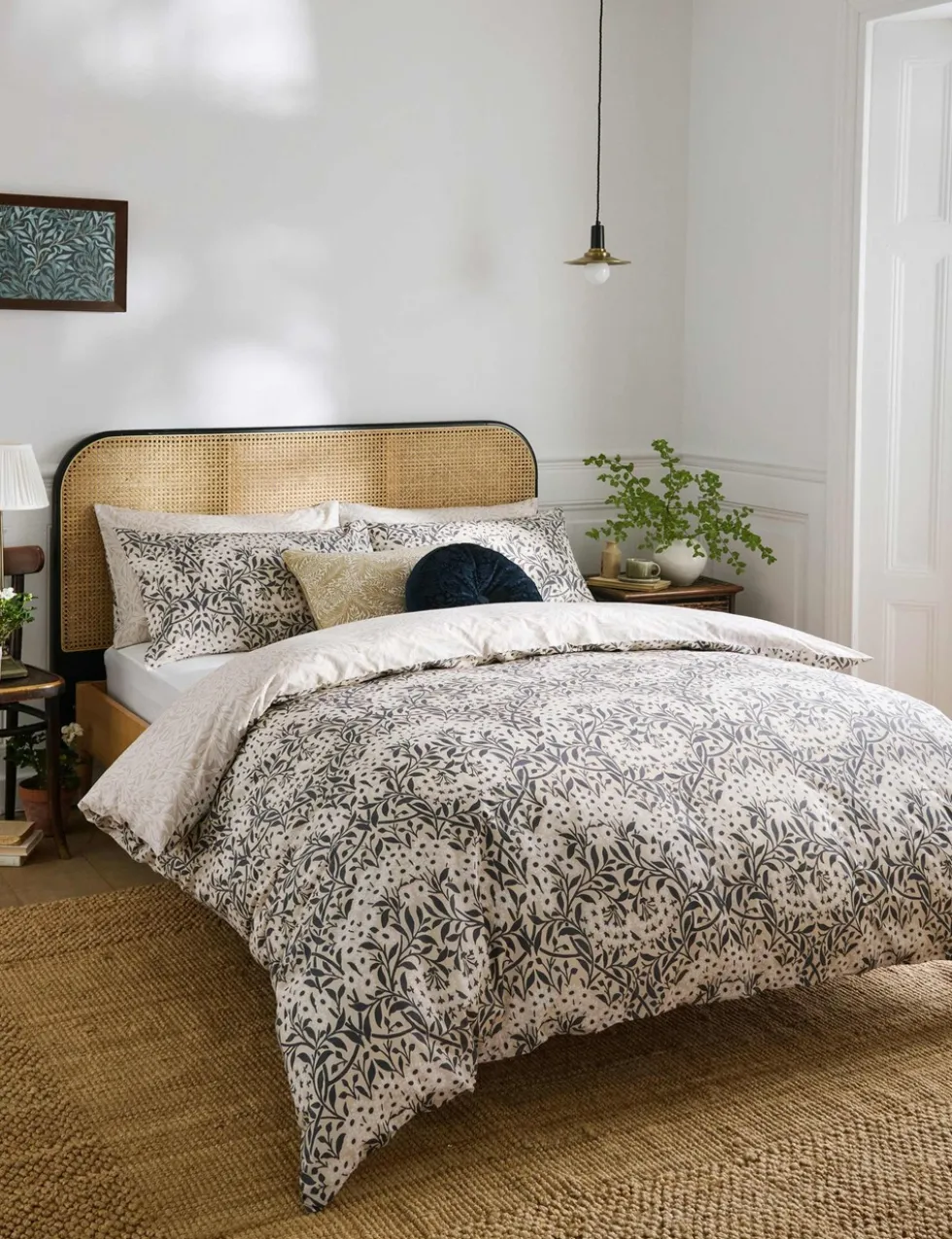 Pure Cotton Michaelmas Daisy Bedding Set
