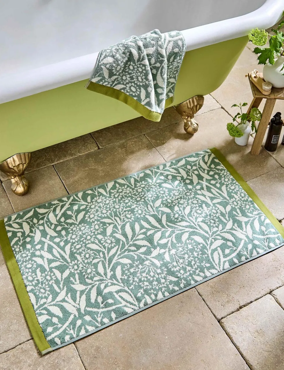 Pure Cotton Michaelmas Daisy Towel