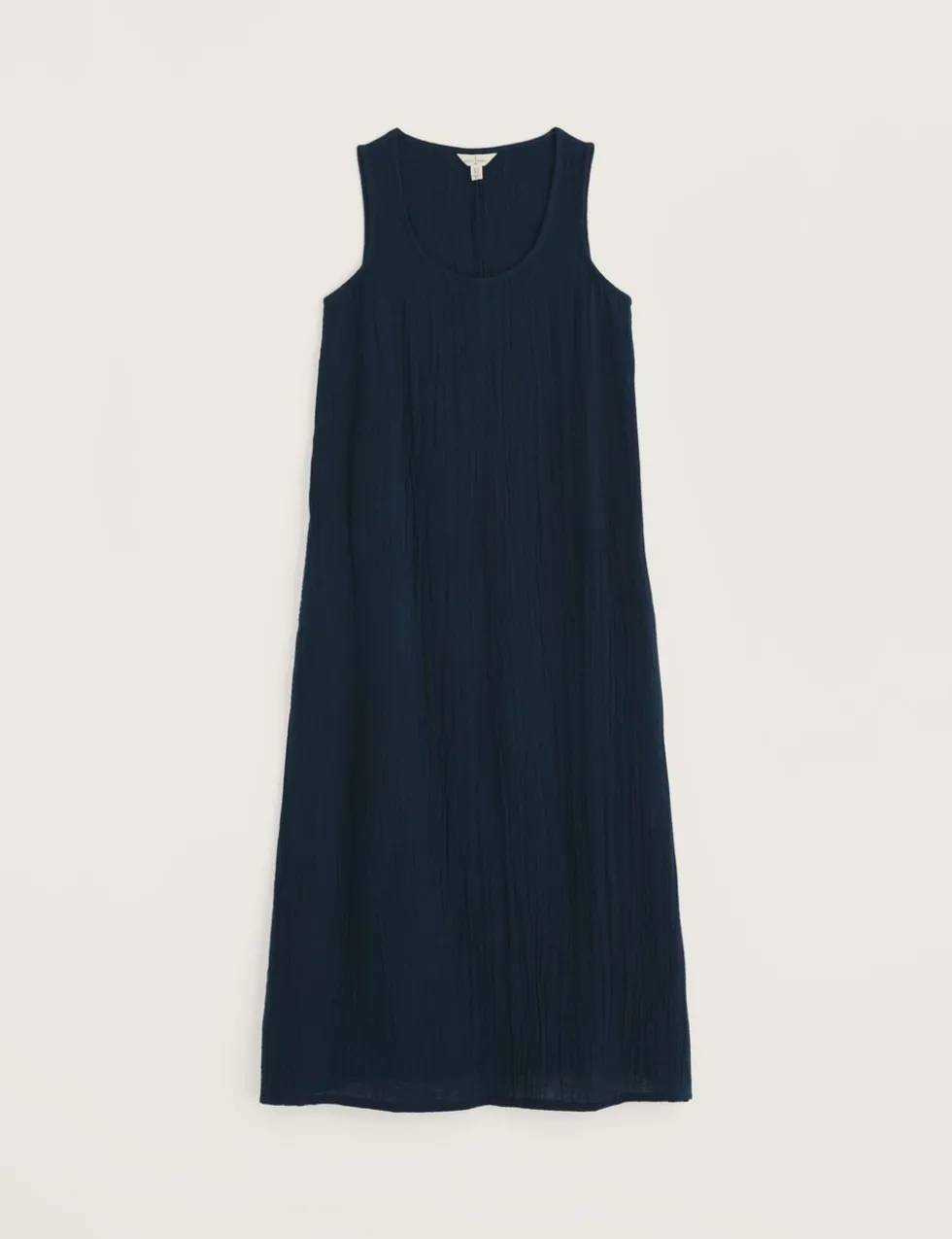 Pure Cotton Midi Shift Dress