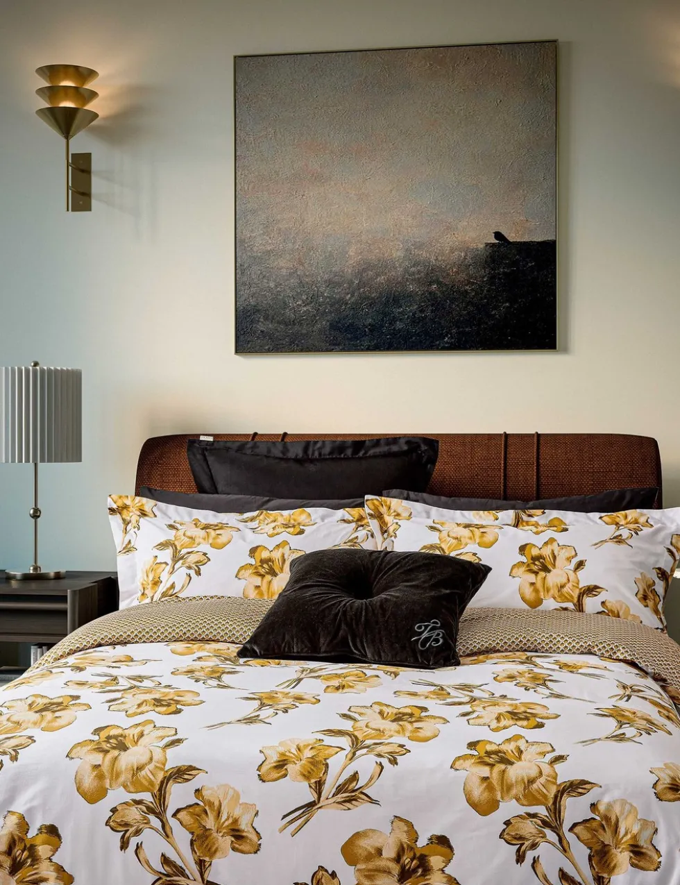 Pure Cotton Midnight Garden Bedding Set