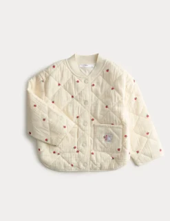 Pure Cotton Miffy™Apple Quilted Jacket (2-8 Yrs)