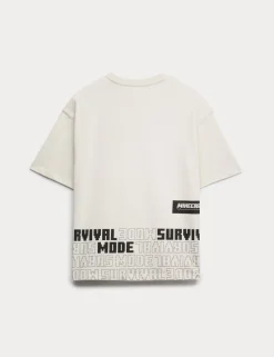 Pure Cotton Minecraft™ T-Shirt (6-16 Yrs)