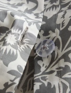 Pure Cotton Mirrored Floral Bedding Set
