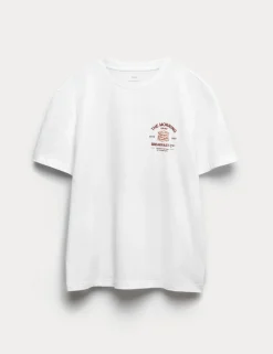 Pure Cotton Morning Grind Graphic T-Shirt