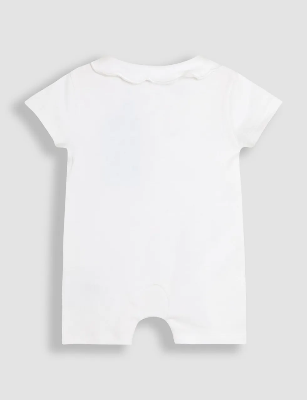 Pure Cotton Mouse Embroidered Sleepsuit (0-12 Mths)