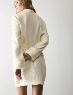 Pure Cotton Muslin Nightshirt