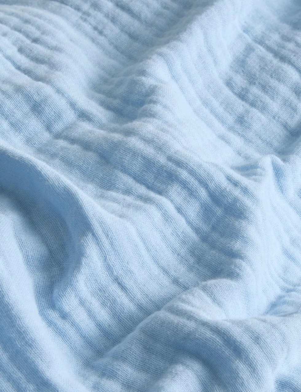 Pure Cotton Muslin Reversible Bedding Set
