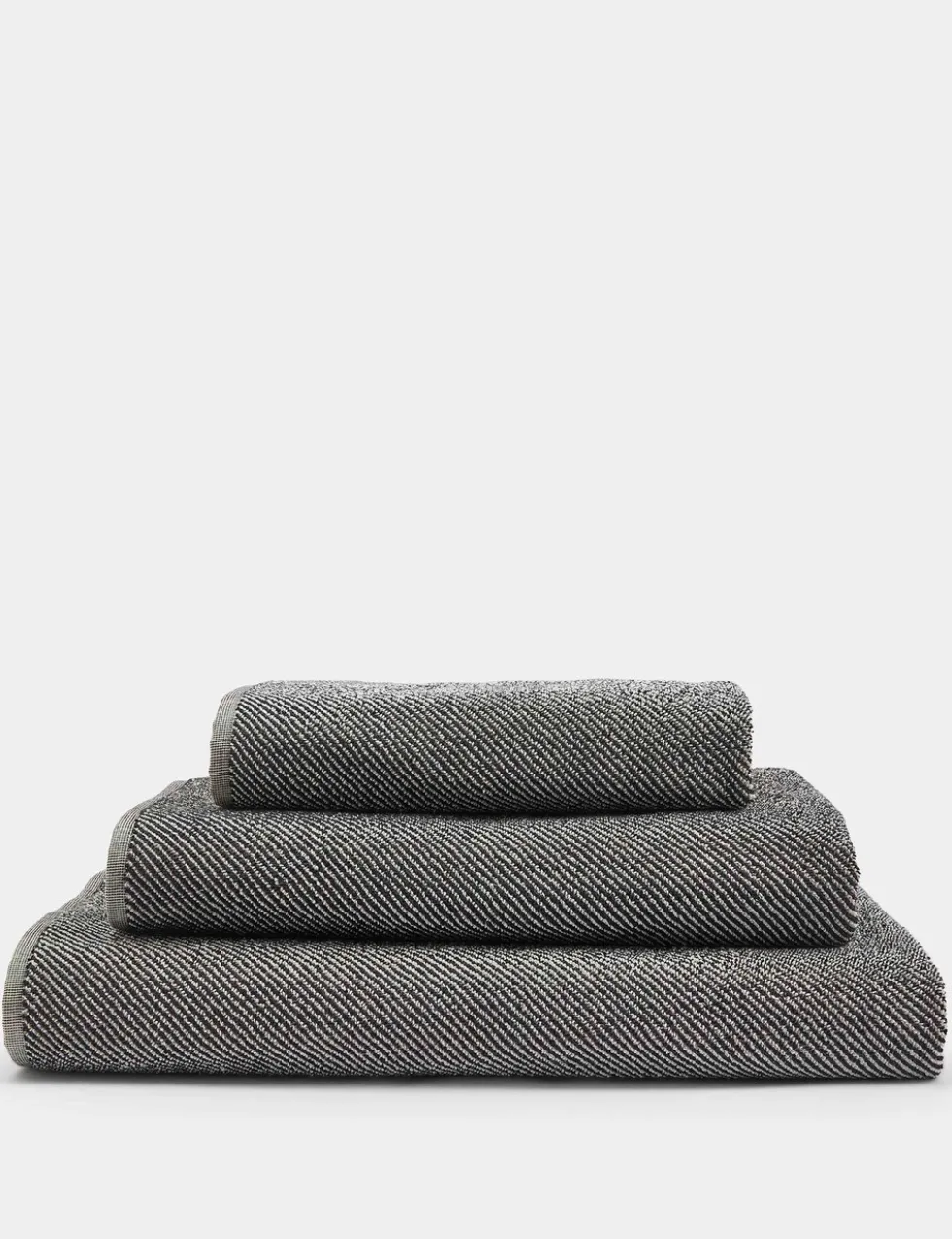 Pure Cotton Narrow Striped Towel