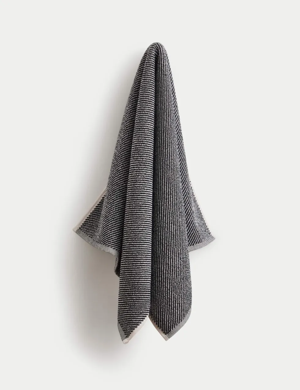Pure Cotton Narrow Striped Towel