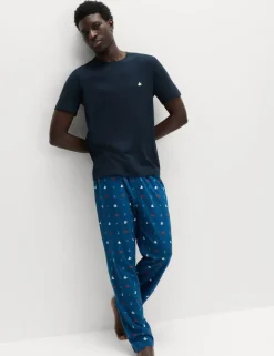 Pure Cotton Nautical Print Pyjama Set