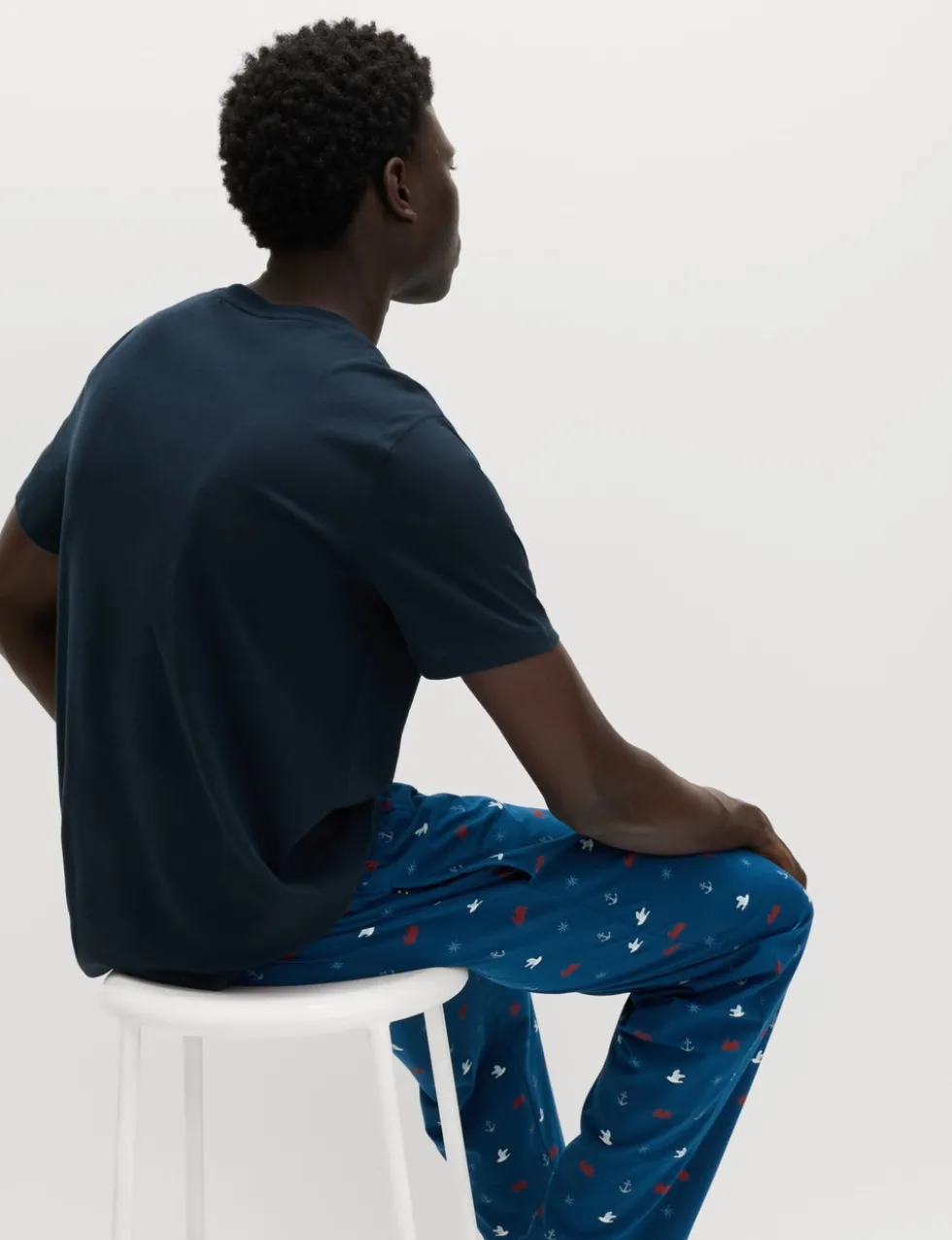 Pure Cotton Nautical Print Pyjama Set