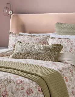 Pure Cotton Nora Quilted Throw