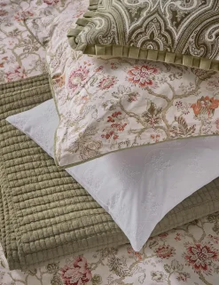 Pure Cotton Nora Quilted Throw
