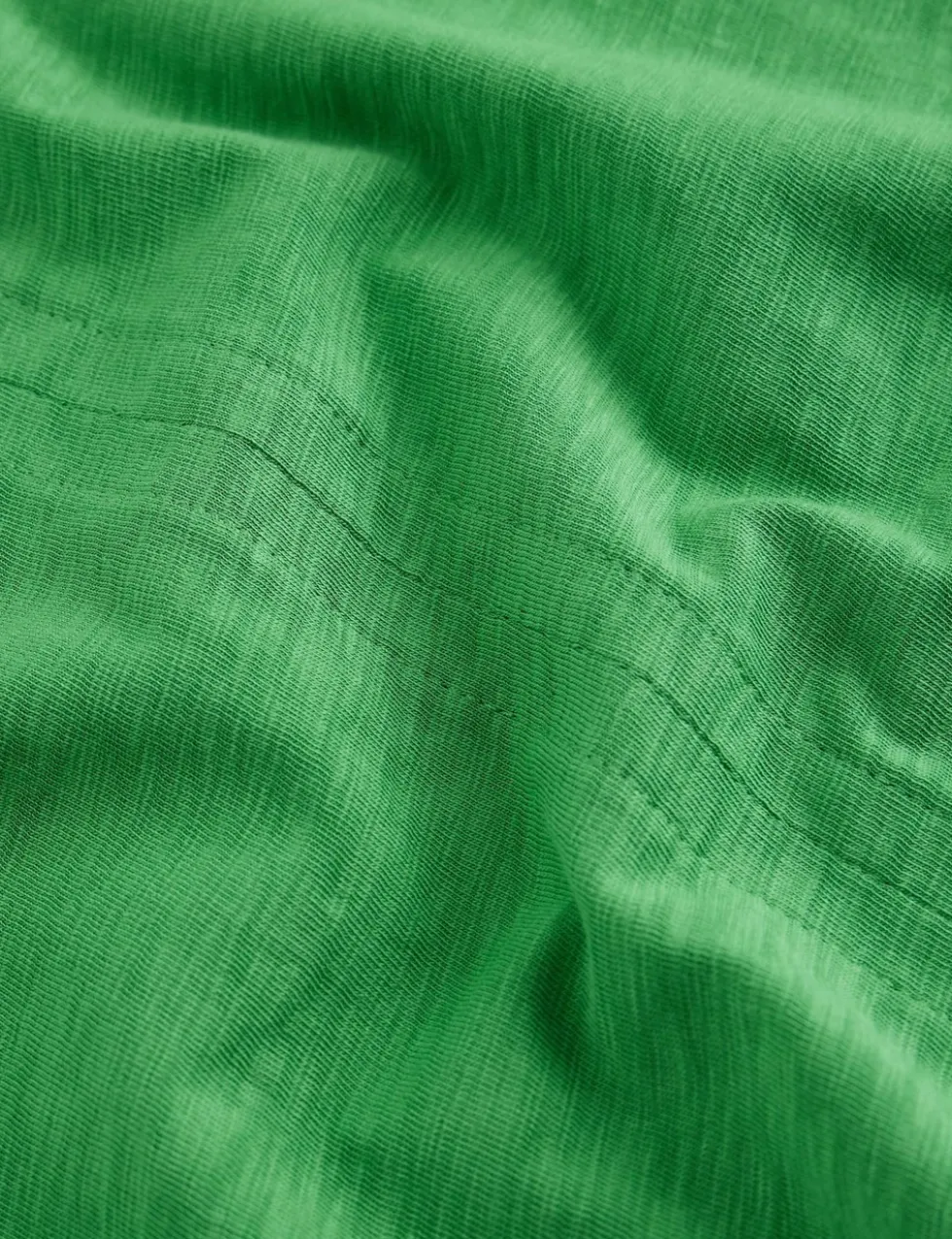 Pure Cotton Notch Neck T-Shirt