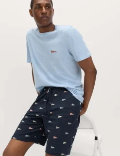 Pure Cotton Off Duty Pyjama Set