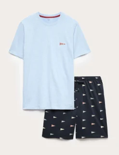 Pure Cotton Off Duty Pyjama Set