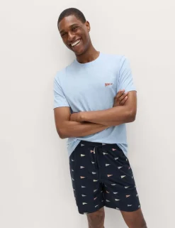 Pure Cotton Off Duty Pyjama Set