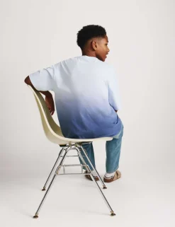 Pure Cotton Ombre Graphic T-Shirt (6-16 Yrs)