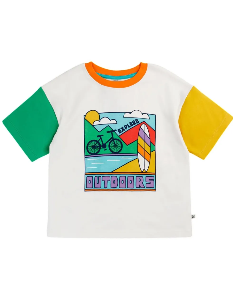 Pure Cotton Outdoors Graphic T-Shirt (1-12 Yrs)