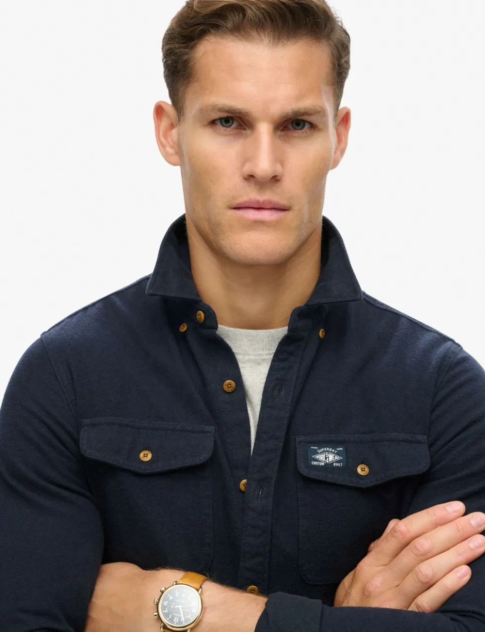 Pure Cotton Overshirt