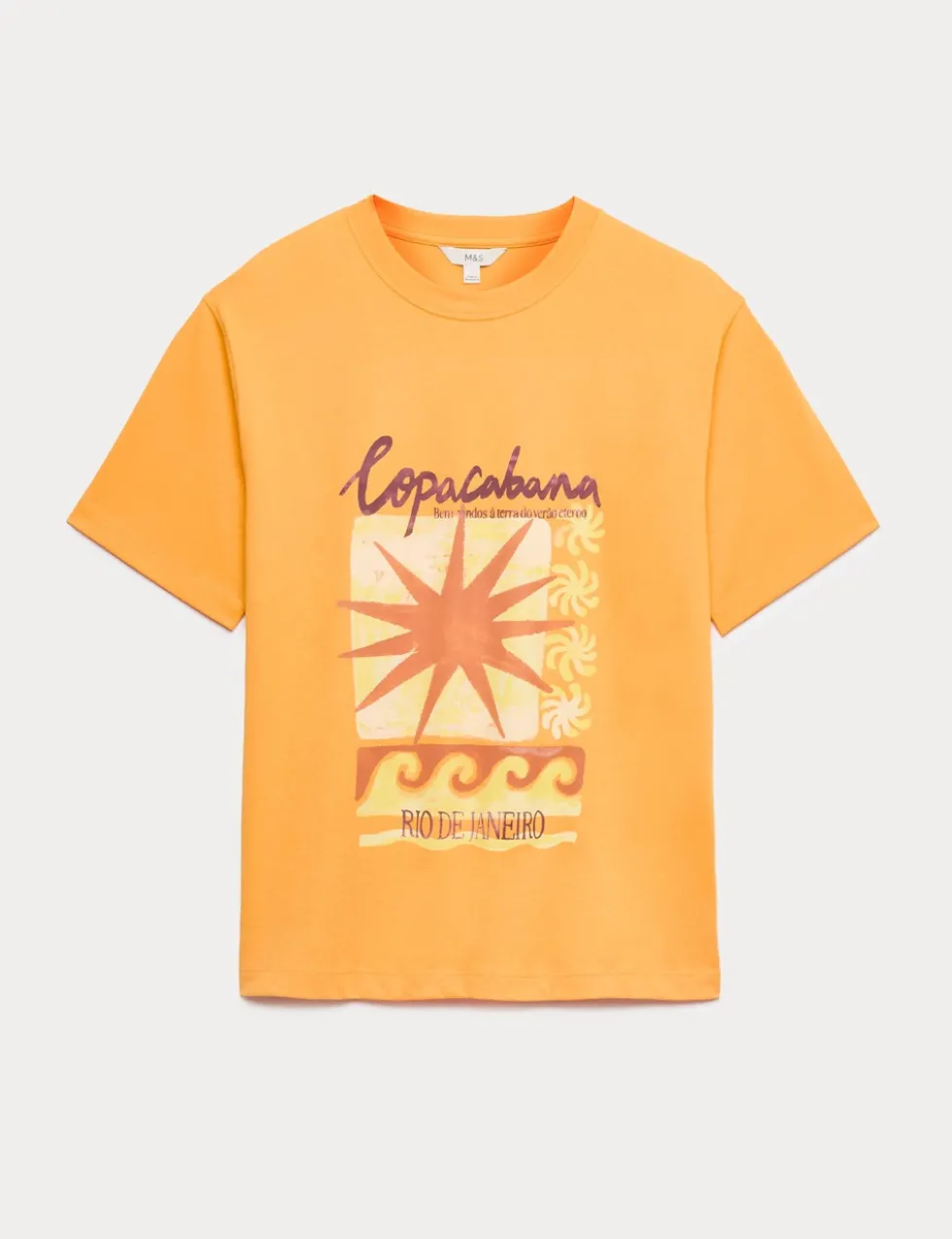 Pure Cotton Oversized Graphic T-Shirt