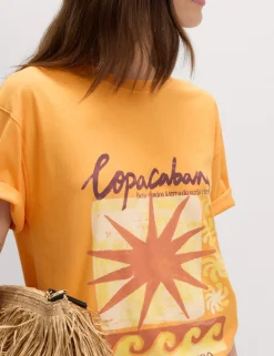 Pure Cotton Oversized Graphic T-Shirt