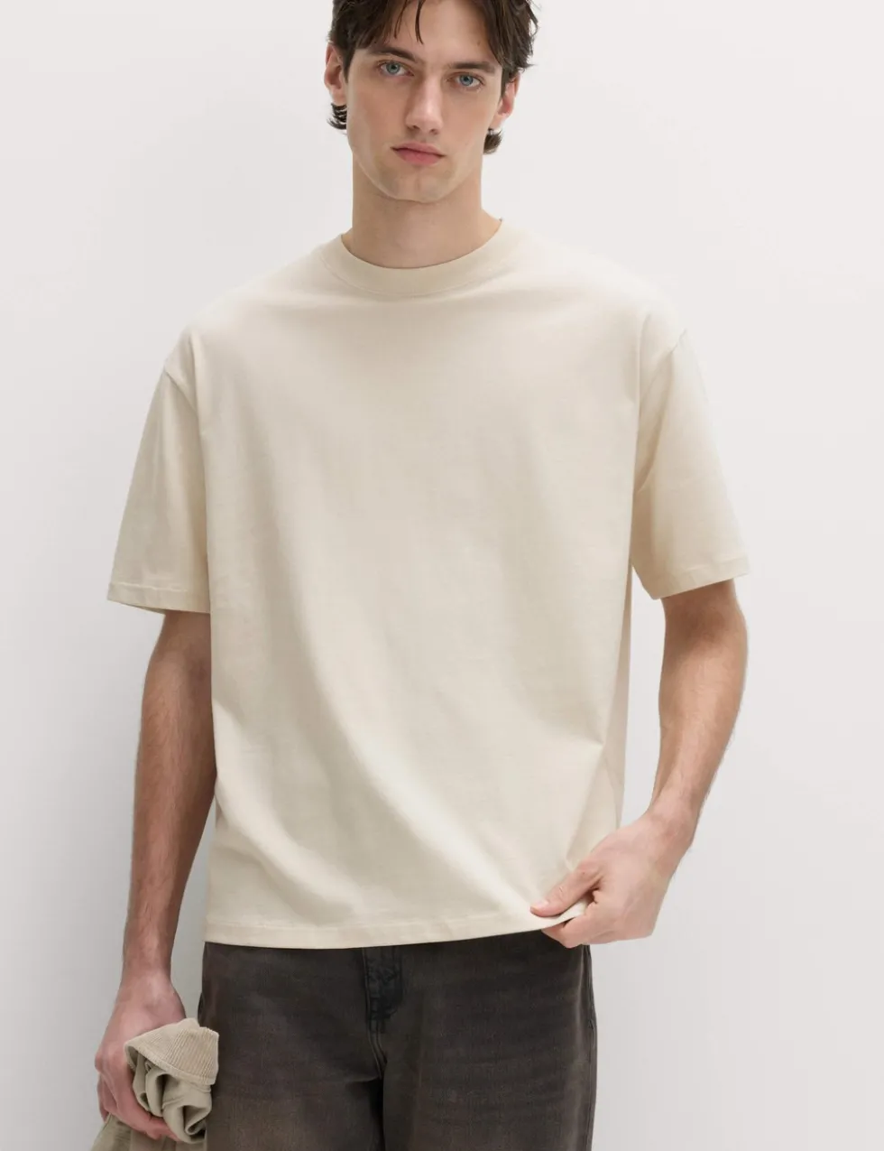 Pure Cotton Oversized Midweight T-Shirt