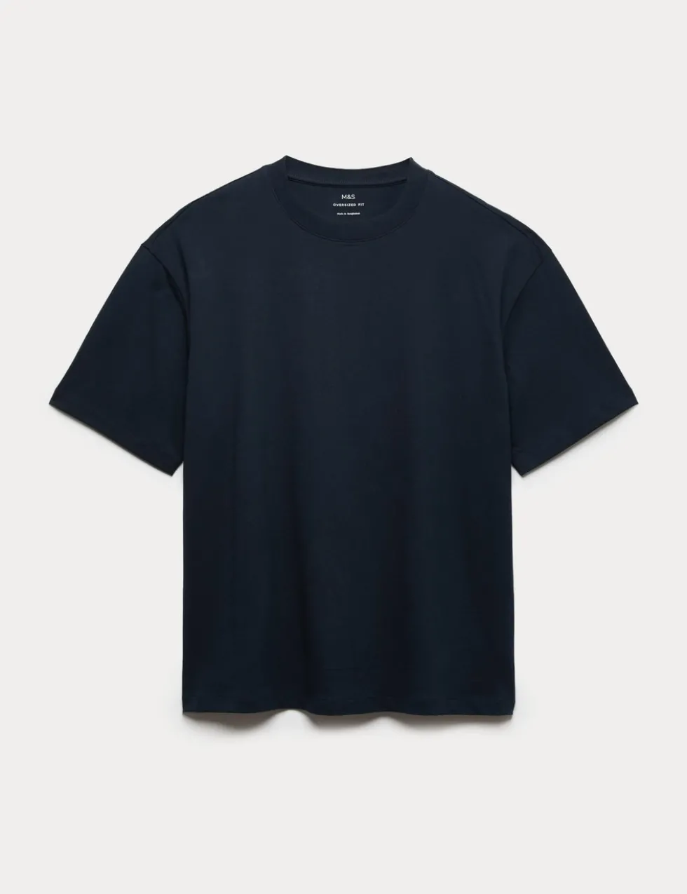 Pure Cotton Oversized Midweight T-Shirt