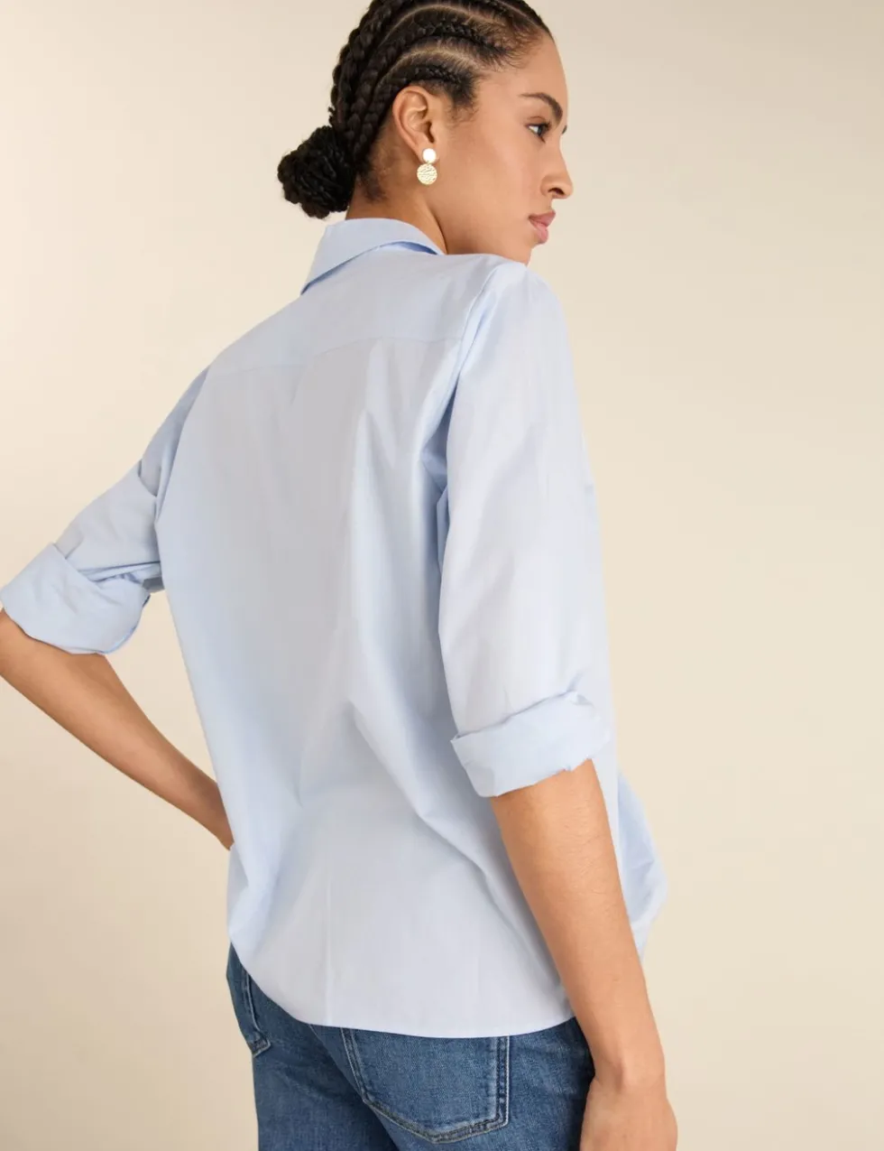 Pure Cotton Oversized Shirt