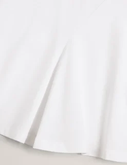 Pure Cotton Panel Detail Top