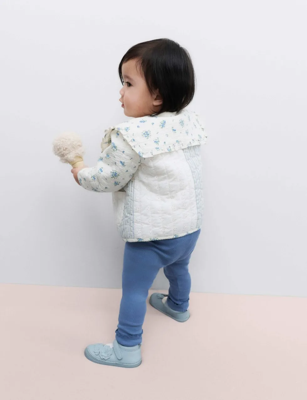 Pure Cotton Patchwork Jacket (0-5 Yrs)