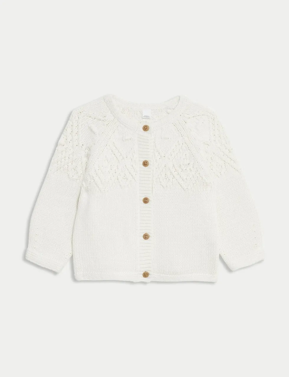 Pure Cotton Patterned Cardigan (0-3 Yrs)