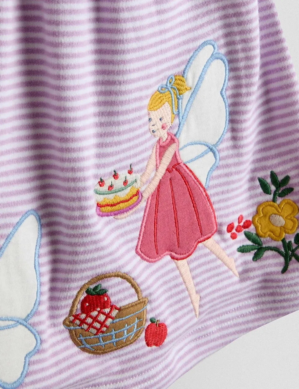 Pure Cotton Patterned Round Neck Dress