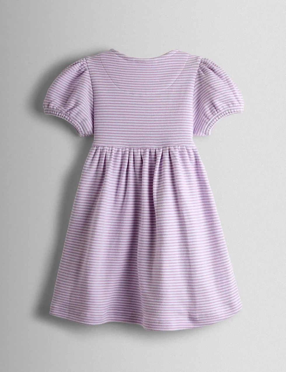 Pure Cotton Patterned Round Neck Dress