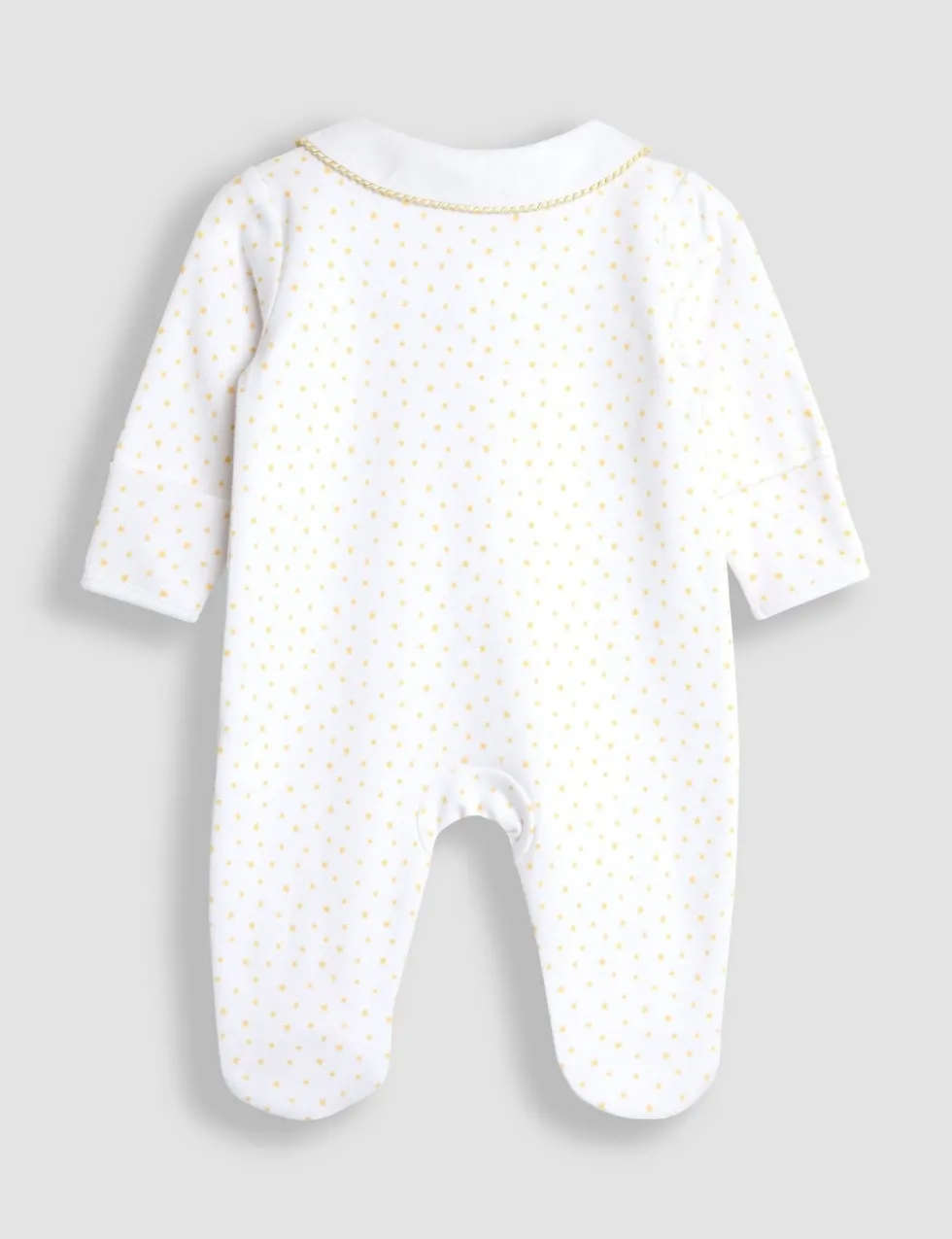 Pure Cotton Patterned Sleepsuit (3-18 Mths)